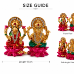 Lakshmi Ganesh Decorative Idol Set