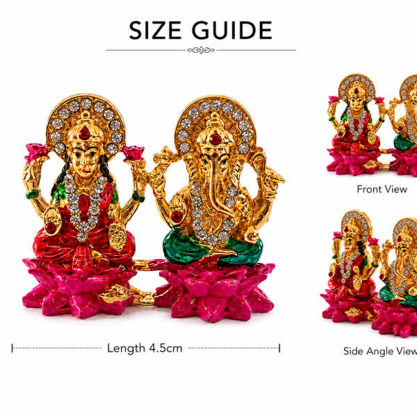 Lakshmi Ganesh Decorative Idol Set