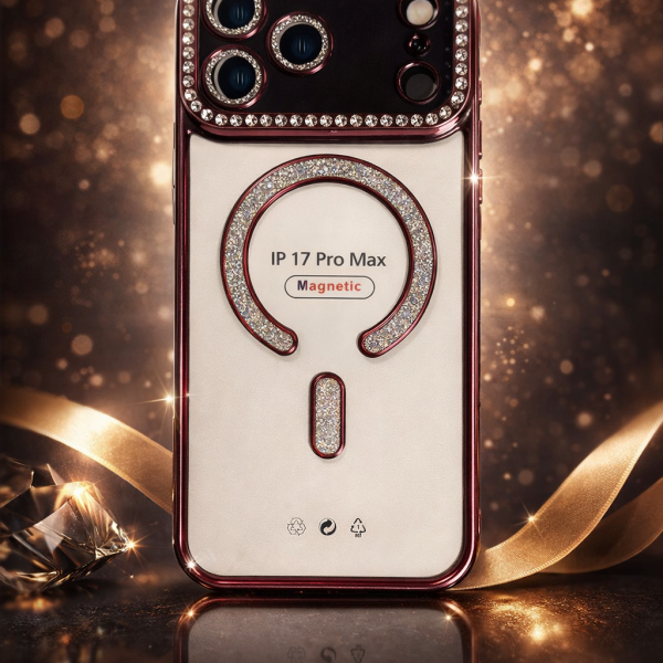 iPhone 17 Pro Max Diamond Case -  Magnetic. Protective. Unmissable Sparkle.