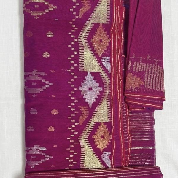 Original Handloom Dhakai Jamdani